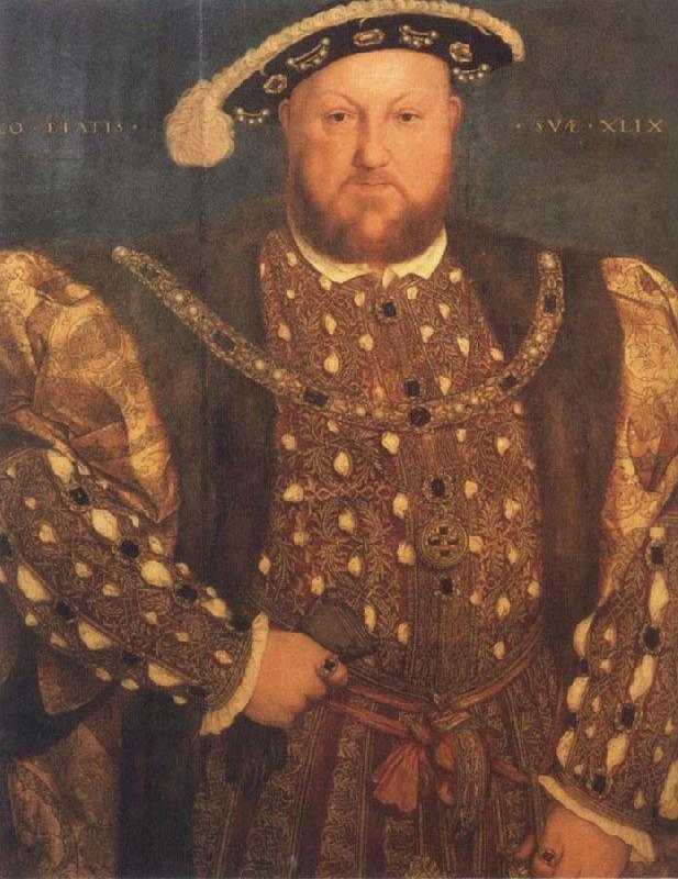 Hans holbein the younger Portrait of Henry Viii oil painting image
